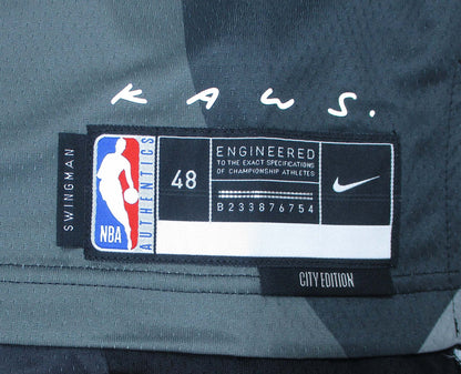 Brooklyn Nets Basketball Trikot Mikal Bridges Nike Swingman City Edition