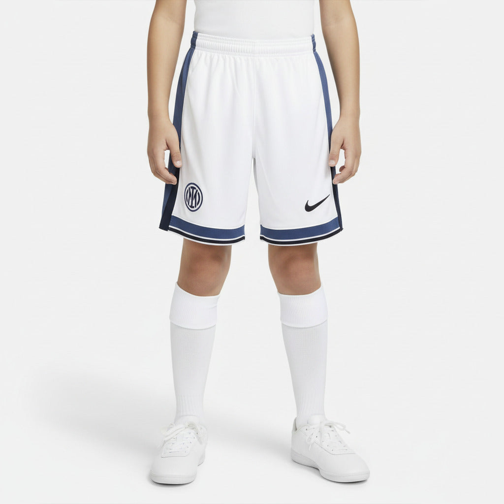 Inter Mailand Kinder Shorts Away 2024/25 Nike Auswärtshose mit eingesticktem Wappen