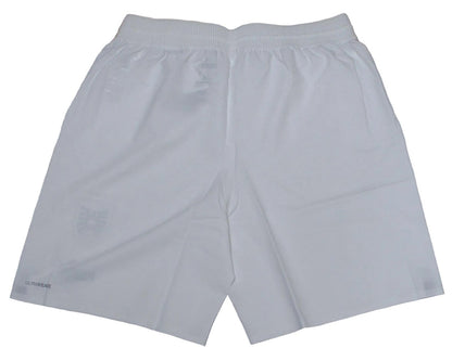Österreich Nationalmannschaft Player Shorts Home 2022 2023 Puma Weiß Herren Fußballshorts mit Österreich Wappen Original Neu. Rückseite.