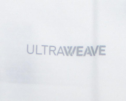 Österreich Nationalmannschaft Player Shorts Home 2022 2023 Puma Weiß Herren Fußballshorts mit Österreich Wappen Original Neu. Detailansicht Ultraweave Logo.