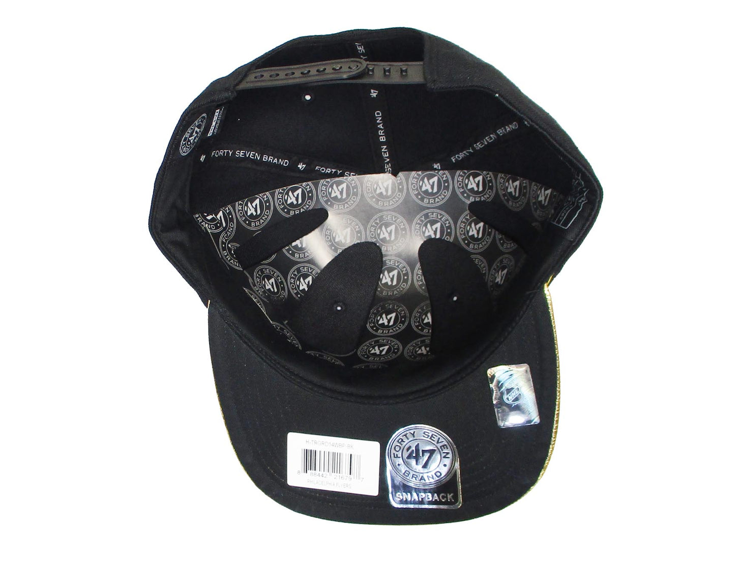 Philadelphia Flyers NHL Snapback Cap Tragic Ride Gold '47 Brand