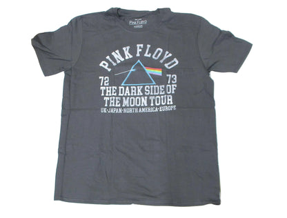 Pink Floyd T-Shirt – The Dark Side of the Moon Tour | Offizielles Band-Merchandise. Flachliegend.