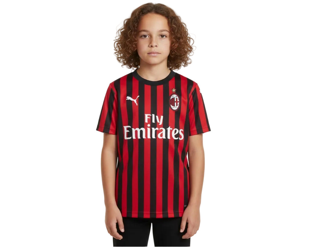 AC Mailand Kinder Trikot 2019 2020 Home rot schwarz Puma Vorderseite
