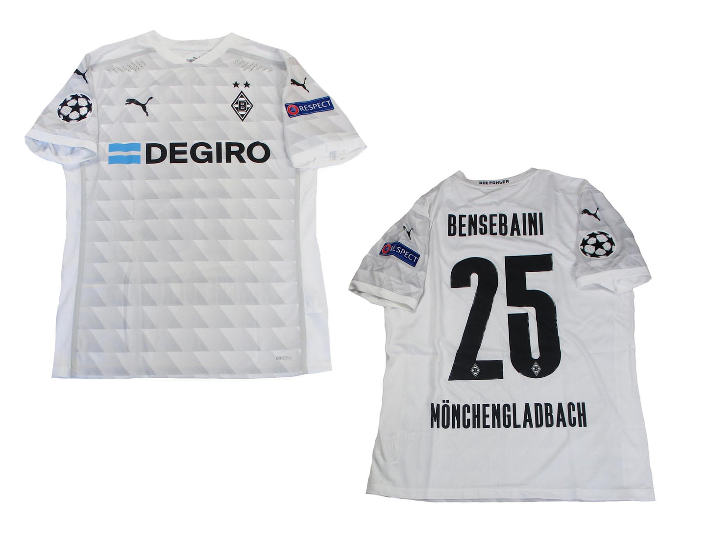 Borussia Mönchengladbach Trikot 2020/21 Home Puma Promo Spieleredition CL Ramy Bensebaini