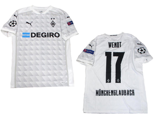 Borussia Mönchengladbach Trikot 2020/21 Home Puma Promo Spieleredition CL Oscar Wendt