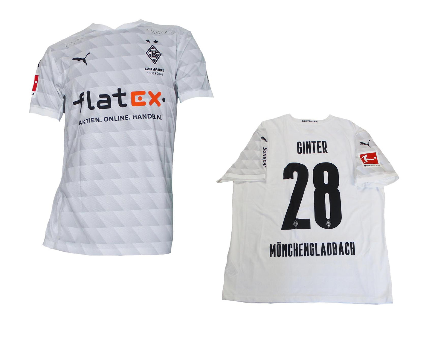 Borussia Mönchengladbach Trikot 2020/21 Home Puma Promo Spieleredition Matthias Ginter