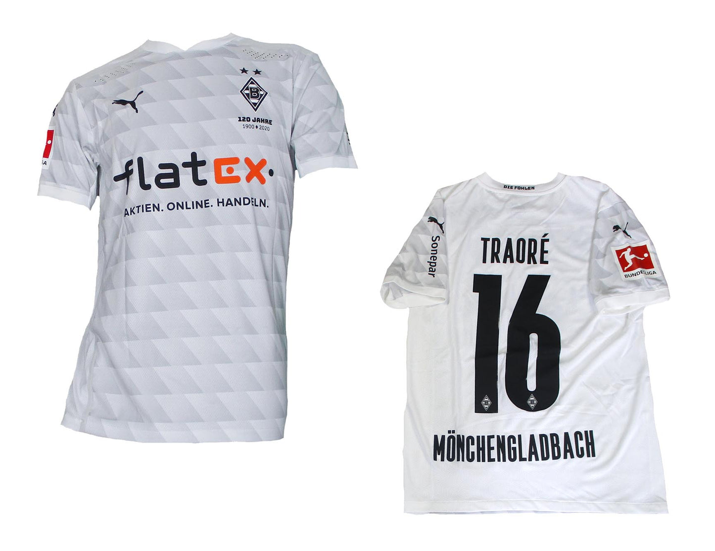 Borussia Mönchengladbach Trikot 2020/21 Home Puma Promo Spieleredition Ibrahima Traoré