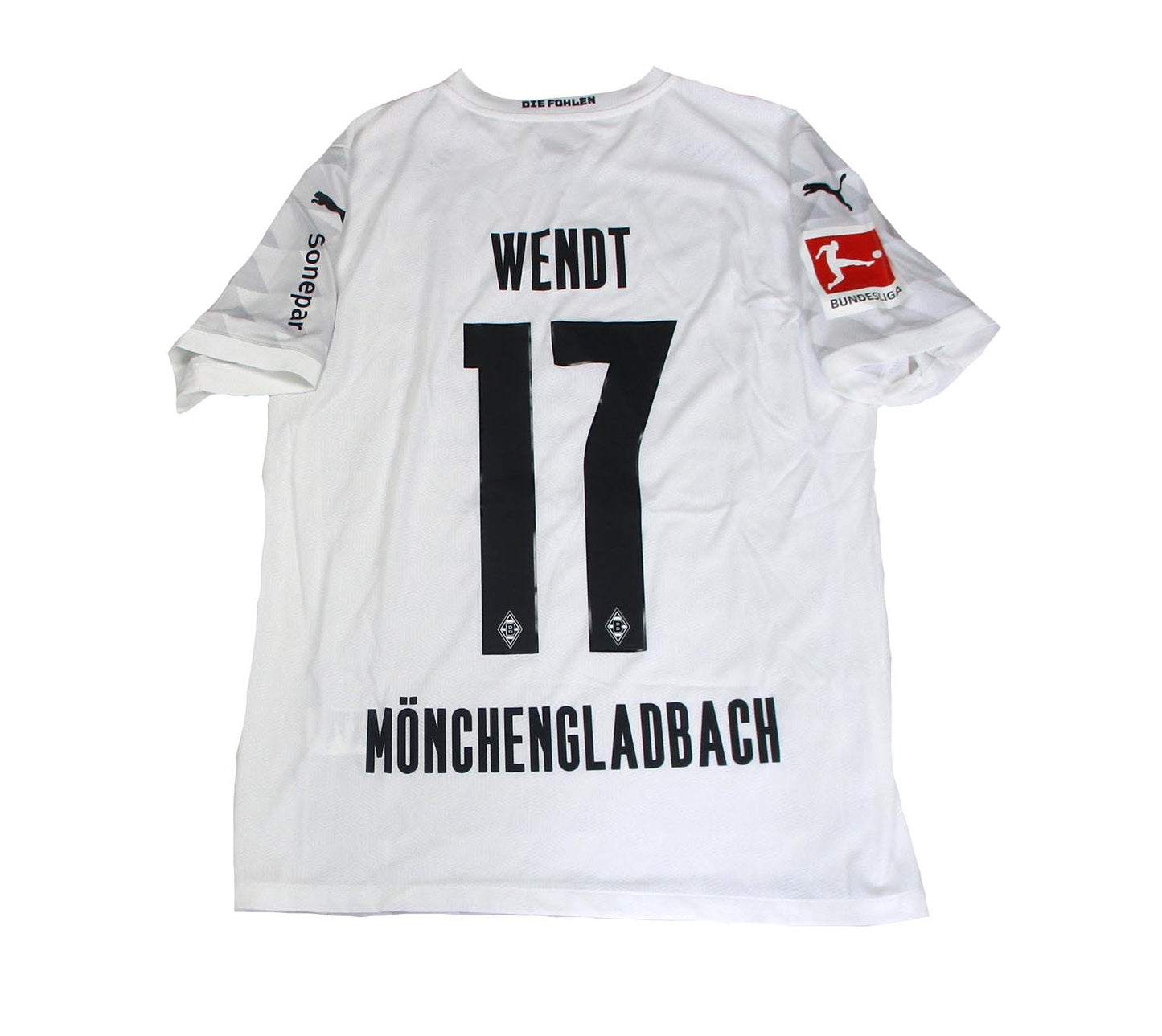 Borussia Mönchengladbach Spielertrikot 2020/21 Home Puma Promo Spieleredition Oscar Wendt