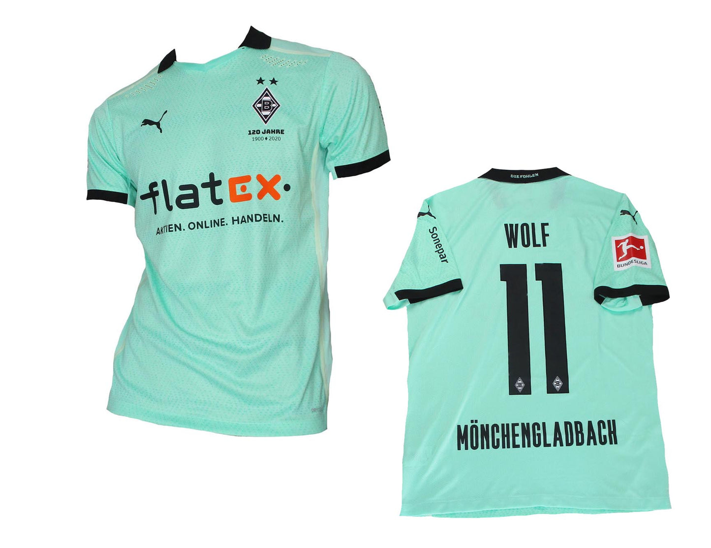 Borussia Mönchengladbach Spielertrikot 2020/21 Third Puma Promo Spieleredition
