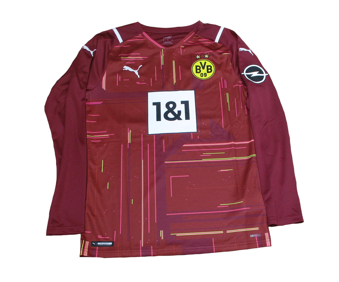 BVB Borussia Dortmund Torwart Trikot 2021/22 Cordovan Puma