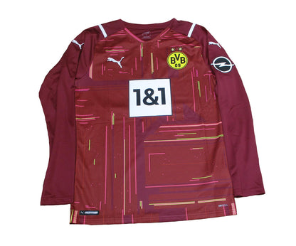 BVB Borussia Dortmund Torwart Trikot 2021/22 Cordovan Puma
