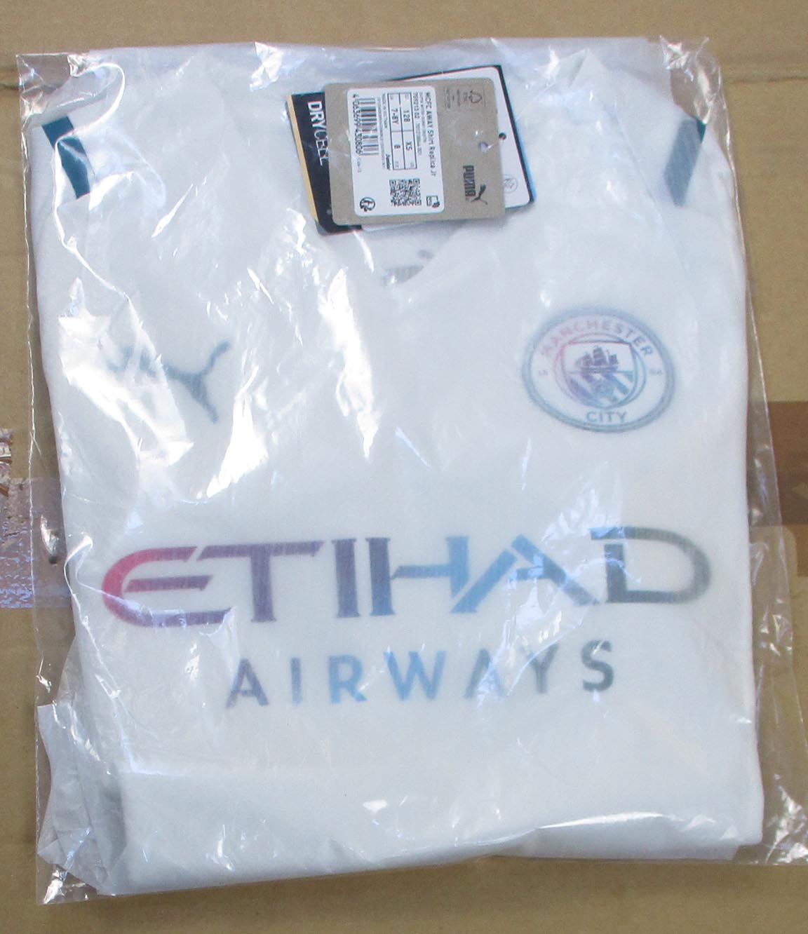 Manchester City Trikot Away Kindergröße 116 Puma 2021/22