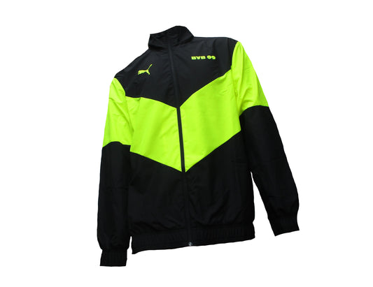 Borussia Dortmund Trainingsjacke Prematch Black Safety Yellow 2021/22 Puma