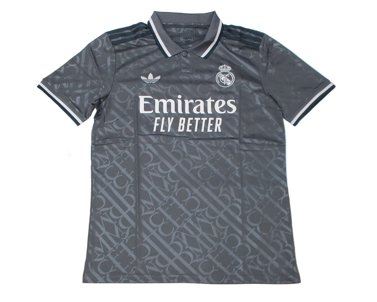 Real Madrid Third Trikot Ausweichtrikot 2024 2025 Adidas neu mit Etikett eingesticktes Wappen.