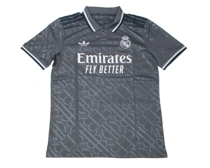Real Madrid Third Trikot Ausweichtrikot 2024 2025 Adidas neu mit Etikett eingesticktes Wappen.