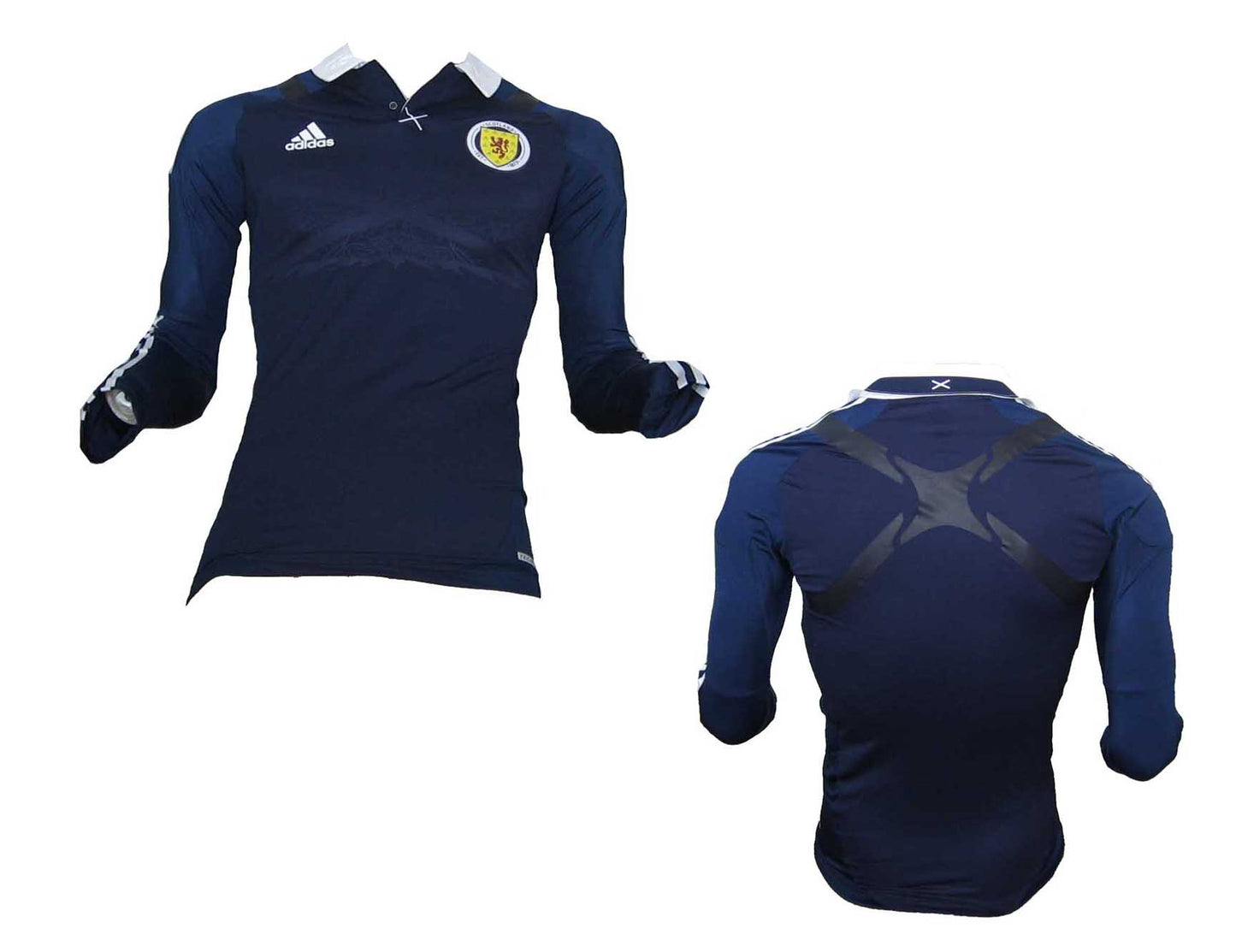 Schottland Trikot 2012/13 Home Spieleredition Techfit Adidas LS