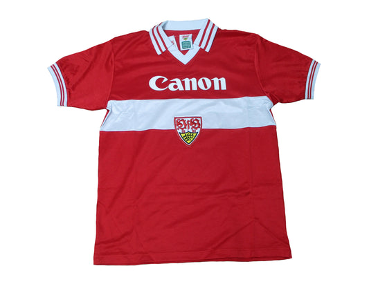 VFB Stuttgart Retro Trikot Away 1980 Score Draw