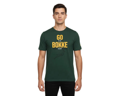 Südafrika Rugby T-Shirt Go Bokke Asics. Angebot günstig kaufen.
