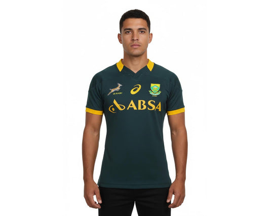 Südafrika Rugby Trikot 2014/15 Asics Springboks Players Jersey Herren Original Neu. Angebot günstig kaufen.