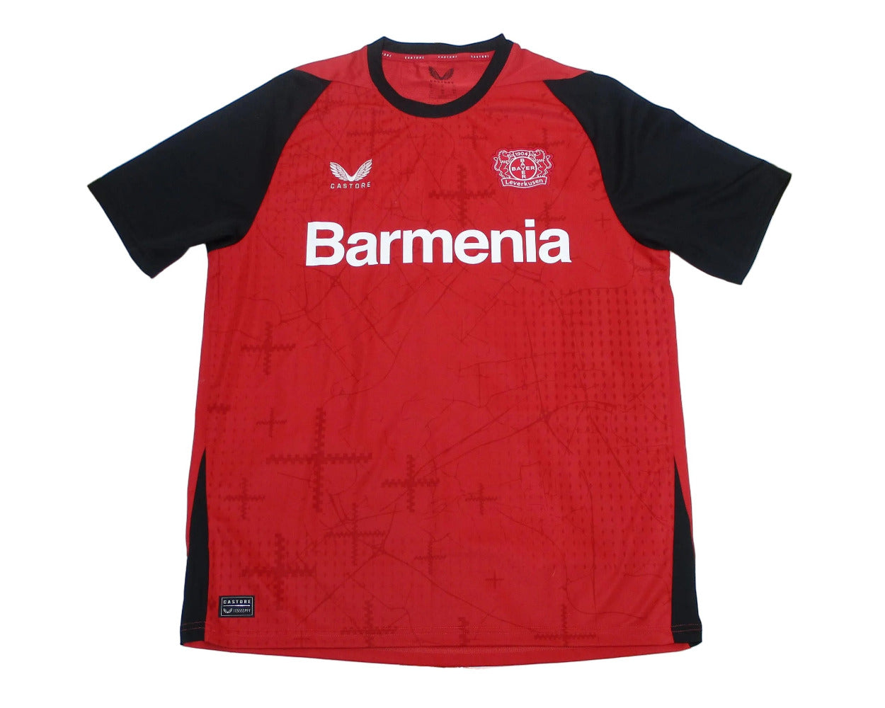TSV Bayer Leverkusen Trikot Home 2024/25 von Castore. Offizielles Fußballtrikot in Herrengröße.  