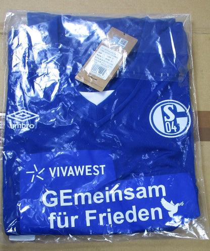 FC Schalke 04 Trikot Home 2021/22 Damengröße Umbro Gemeinsam für Frieden