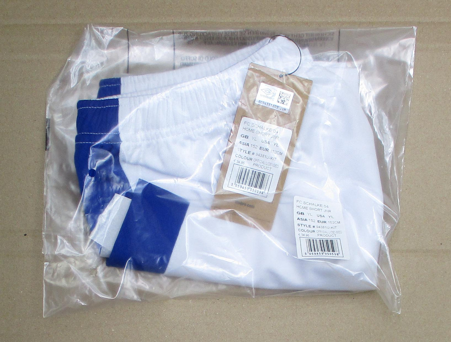 FC Schalke 04 Shorts/Short Kindergröße 2021/22 Home Umbro