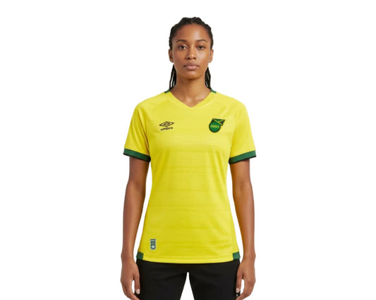Jamaika Damen Trikot Home 2021/22 Umbro – Offizielles Fußballtrikot, Neu mit Etiketten - günstig kaufen