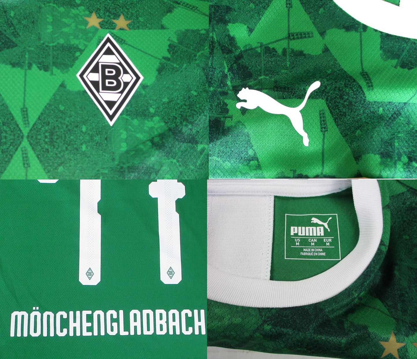 Borussia Mönchengladbach Spielertrikot 2019/20 Third Europapokal Puma Promo Spieleredition Oscar Wendt
