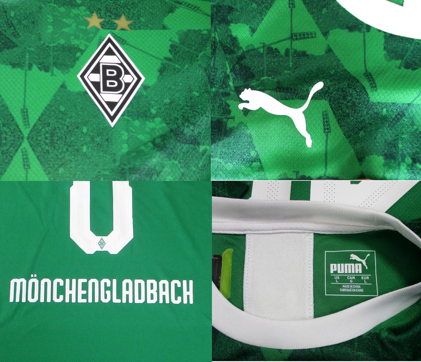 Borussia Mönchengladbach Spielertrikot 2019/20 Third Europapokal Puma Promo Spieleredition Denis Zakaria